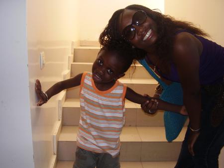 Dakar trip- me and Junior