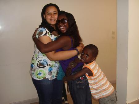 Dakar trip-Sarah  me and Junior