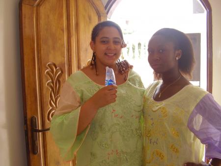 Dakar trip-my cousin and me!